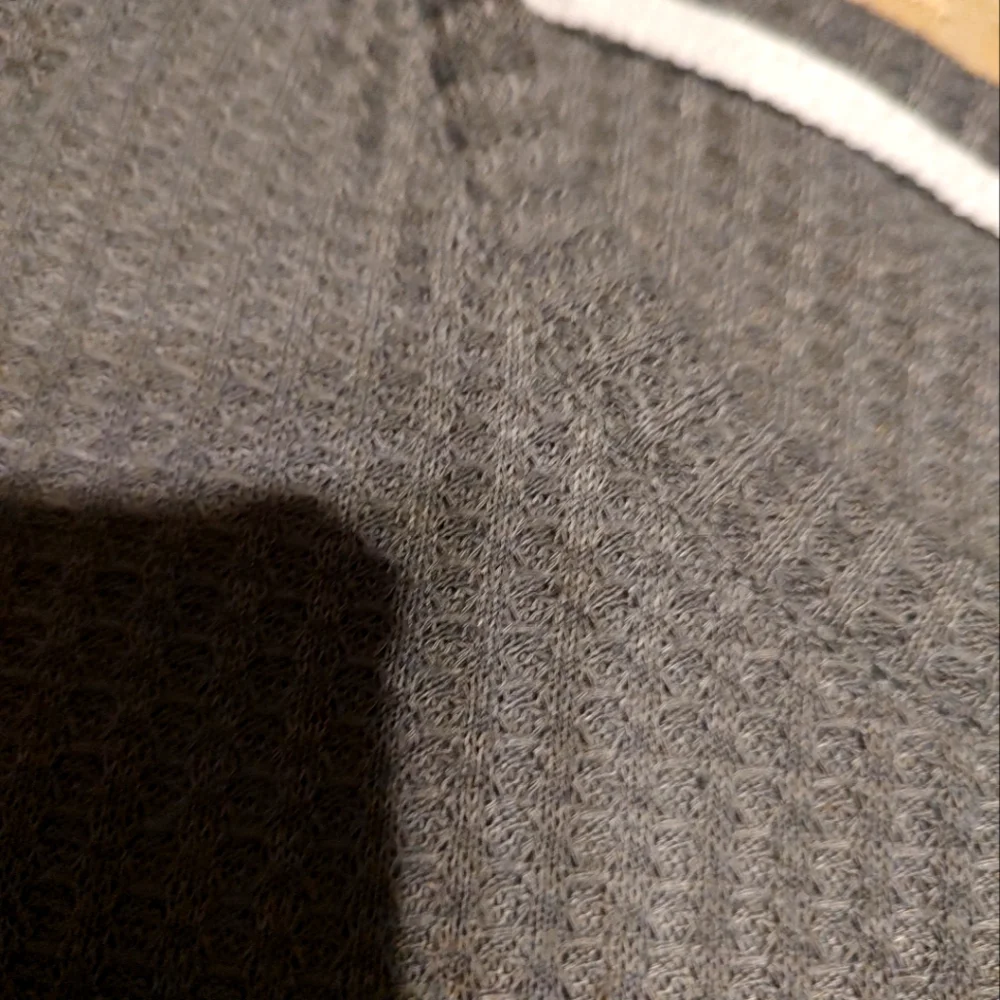 ◾🎱◾NWOT Men's Steel Smoke Charcoal Grey Waffle Knit Tee Shirt T-Shirt - 2XL - Picture 10 of 15